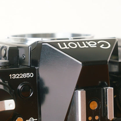 Canon AE-1 Program (Black, with original box) - Filem.sg