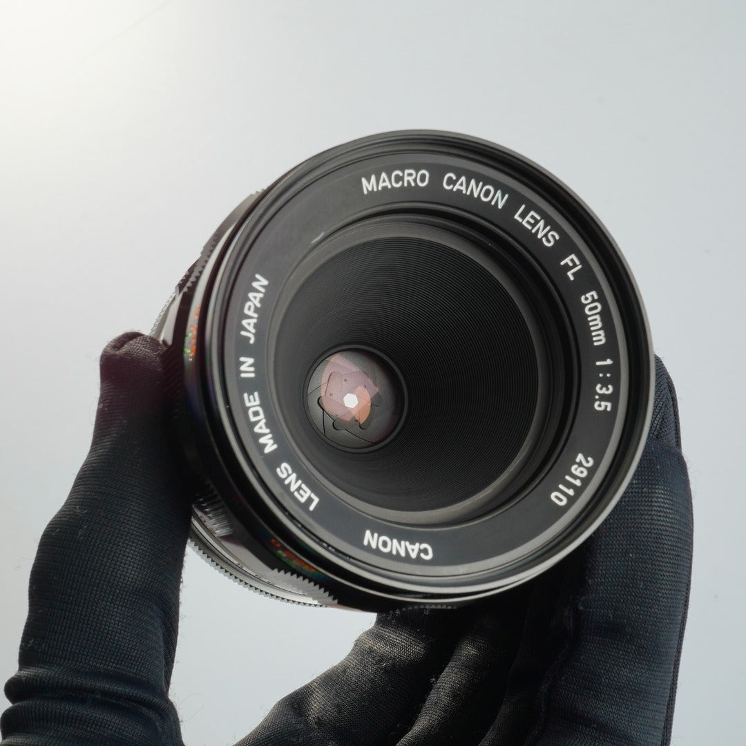 Canon FL 50mm f3.5 Macro - Filem.sg