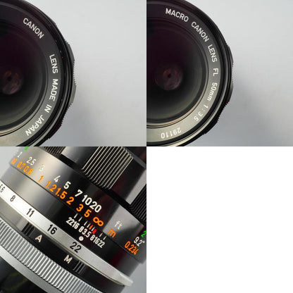 Canon FL 50mm f3.5 Macro - Filem.sg