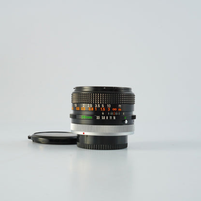 Canon FD 28mm f3.5 S.C. "O" - Filem.sg