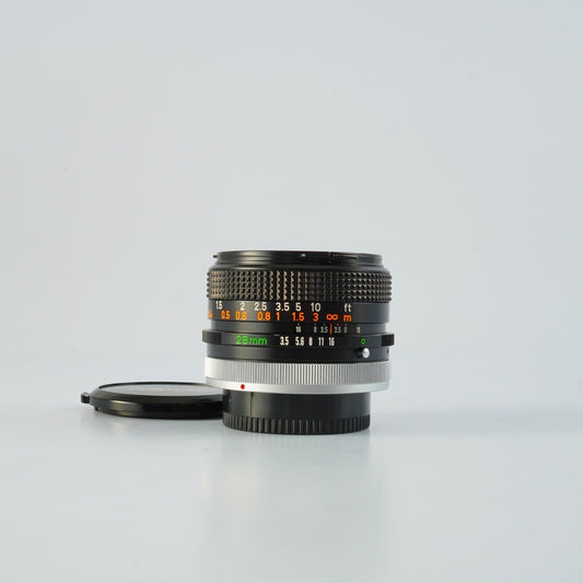 Canon FD 28mm f3.5 S.C. "O" - Filem.sg