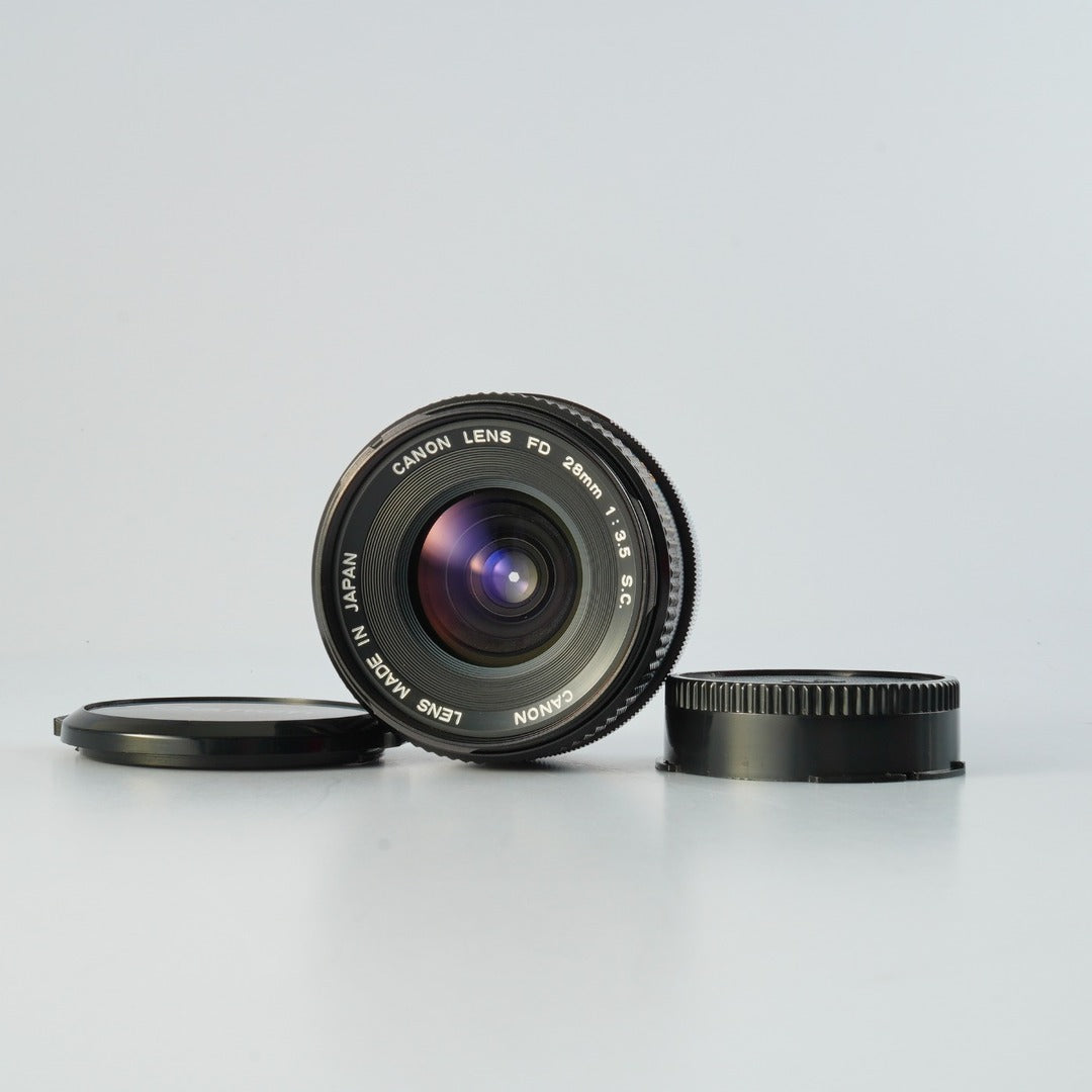 Canon FD 28mm f3.5 S.C. "O" - Filem.sg
