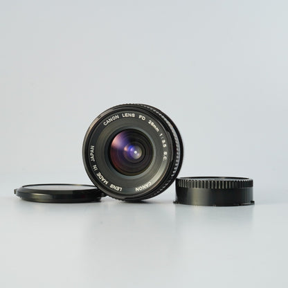 Canon FD 28mm f3.5 S.C. "O" - Filem.sg