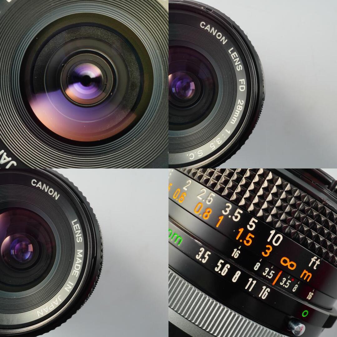 Canon FD 28mm f3.5 S.C. "O" - Filem.sg