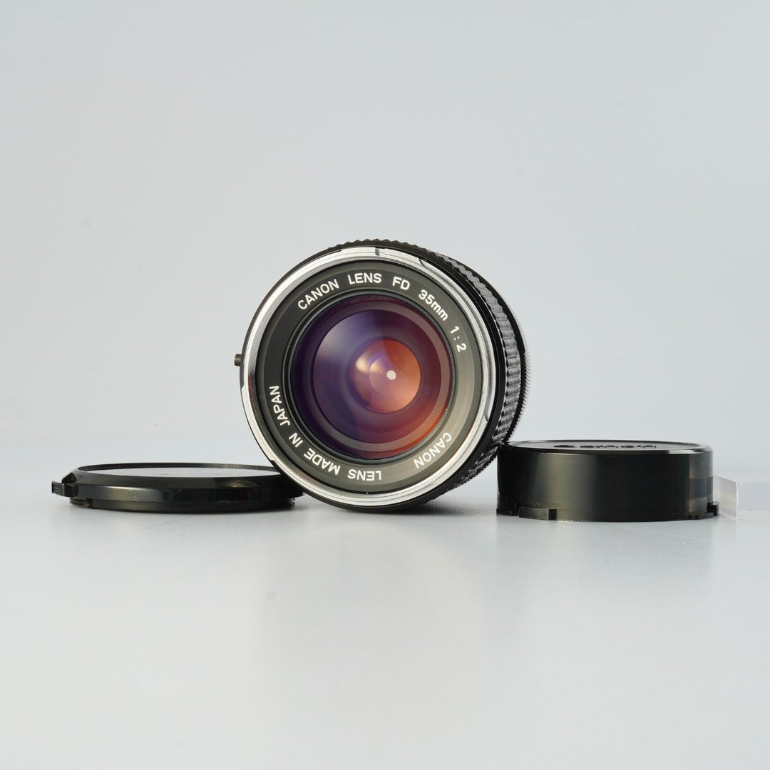 Canon FD 35mm f2 Early Concave "O" - Filem.sg