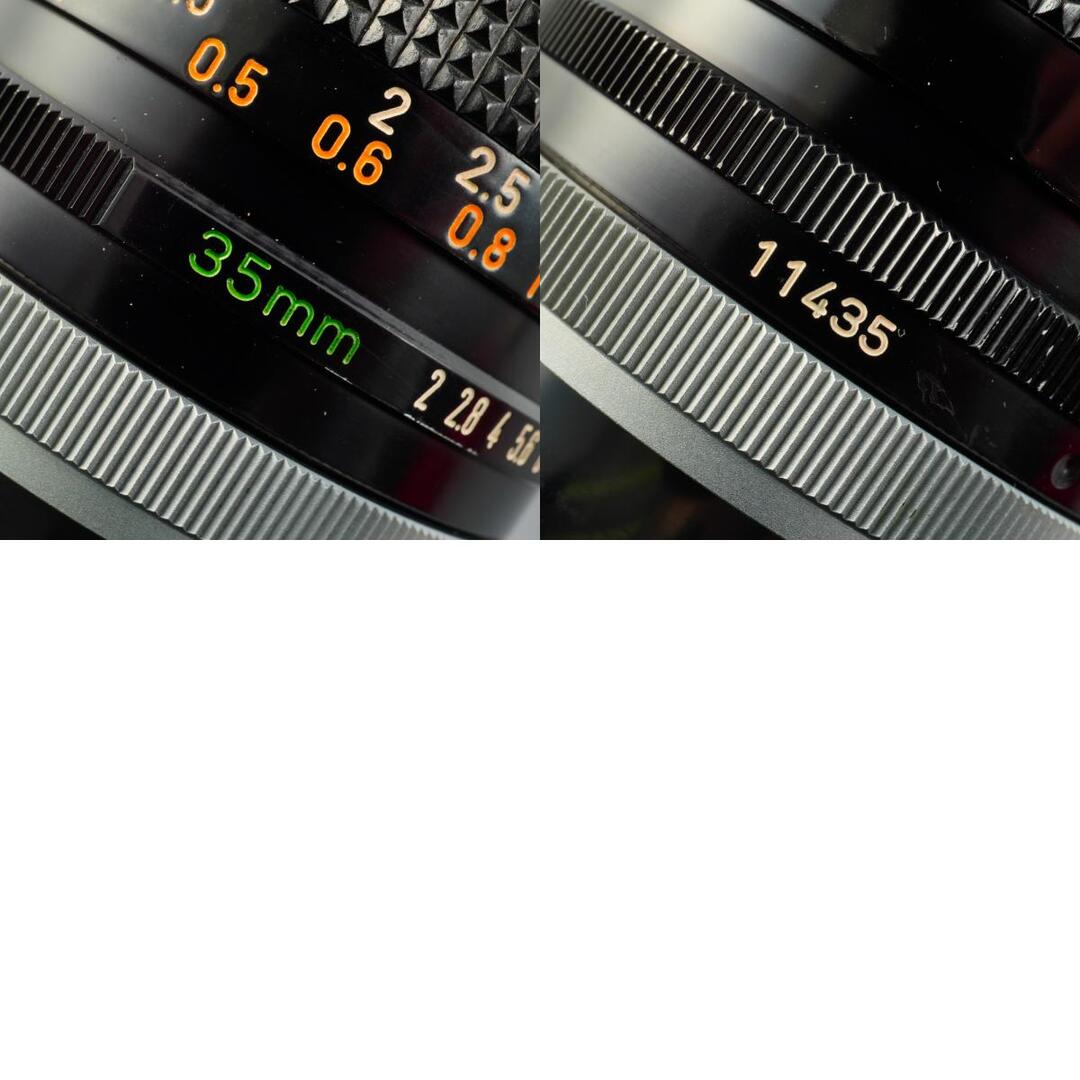 Canon FD 35mm f2 Early Concave "O" - Filem.sg