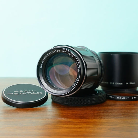 Super-multi-coated Takumar 135mm f3.5 - Filem.sg