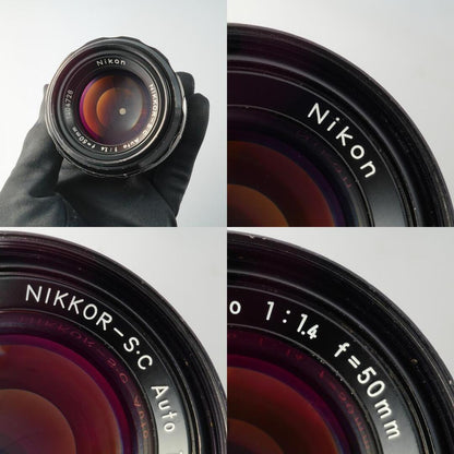 Nikon Ai NIKKOR-S.C Auto 50mm f1.4 - Filem.sg