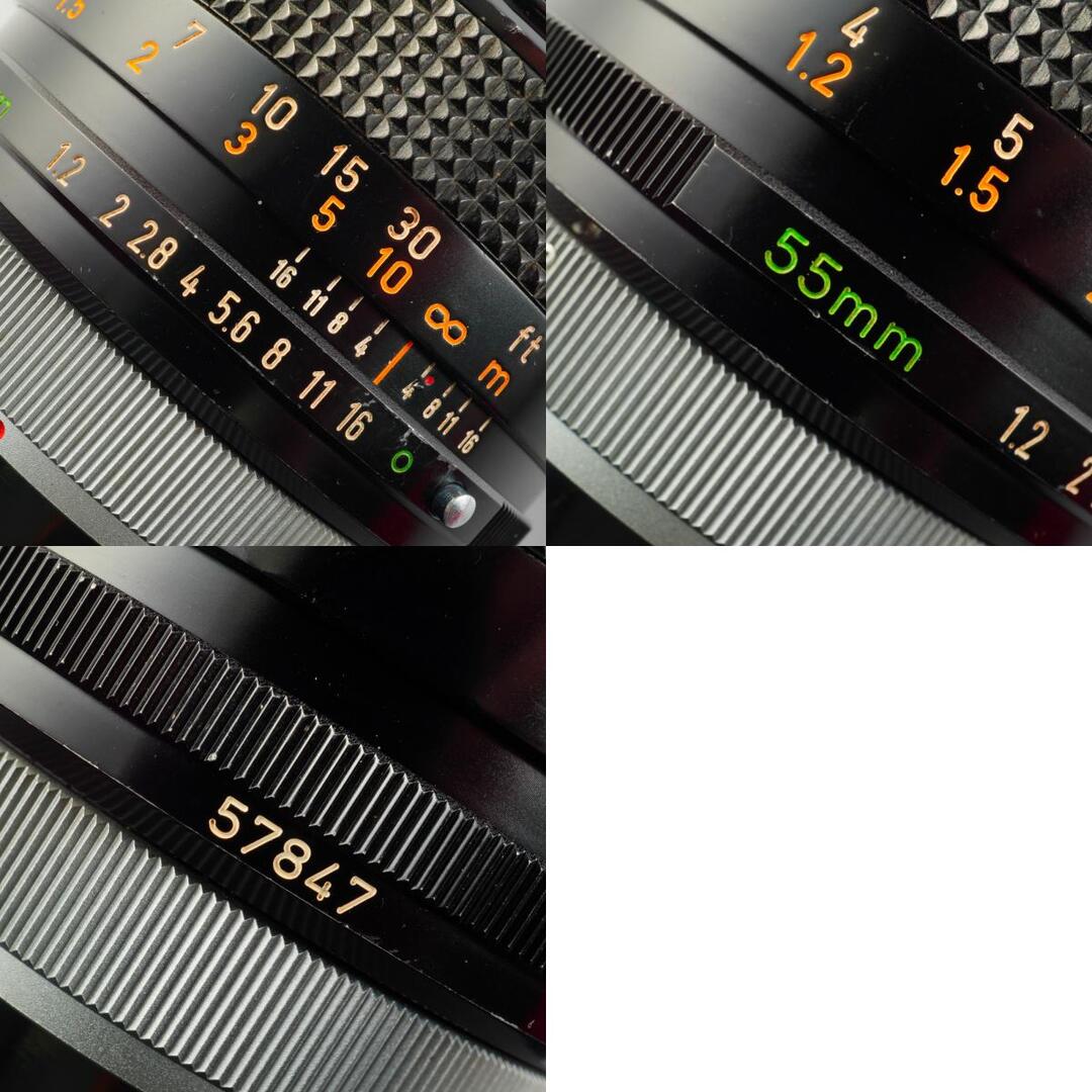 Canon FD 55mm f1.2 S.S.C. "O"Mark - Filem.sg