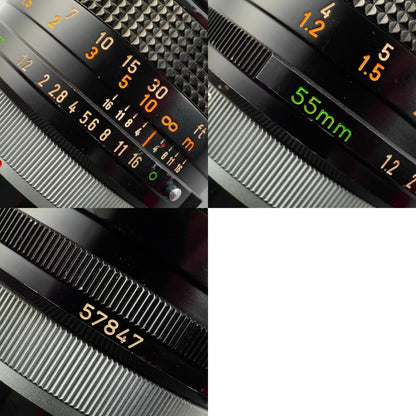 Canon FD 55mm f1.2 S.S.C. "O"Mark - Filem.sg
