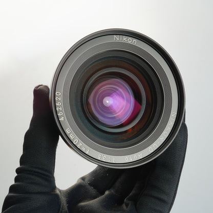 Nikon Ai NIKKOR-UD Auto 20mm f3.5 - Filem.sg