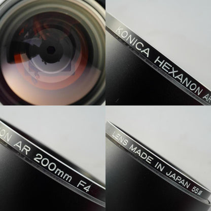 Konica Hexanon AR 200mm f4 - Filem.sg
