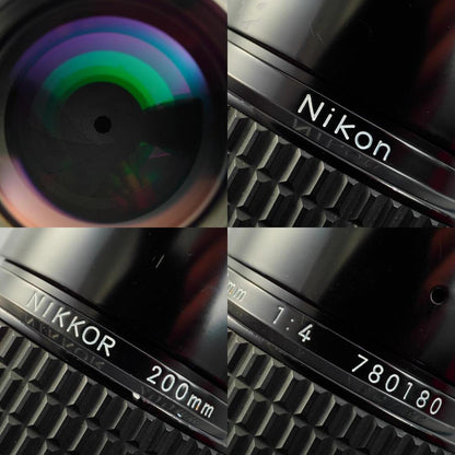 Nikon Ai Nikkor 200mm f4 - Filem.sg