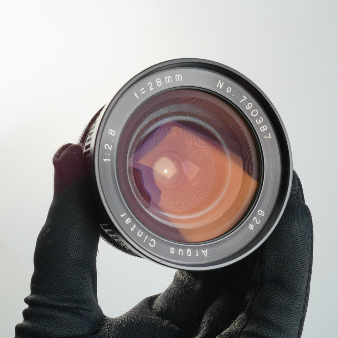 Argus Cintar 28mm f2.8 for M42 - Filem.sg