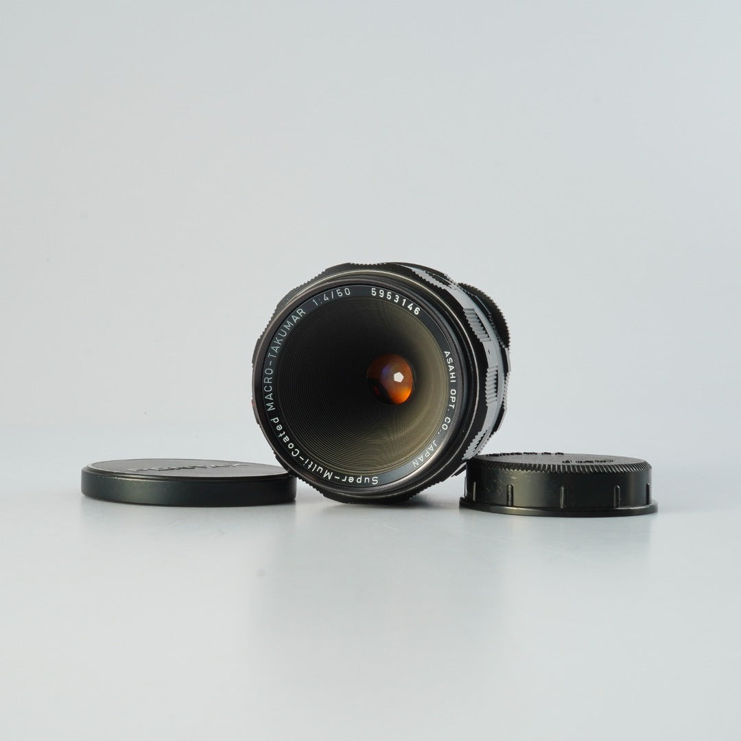 Pentax Super Multi Coated Macro Takumar 50mm f4 M42 - Filem.sg