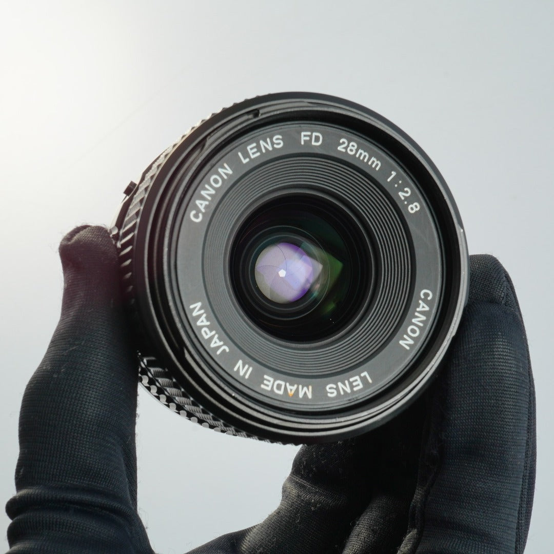 Canon New FD NFD 28mm f2.8 - Filem.sg