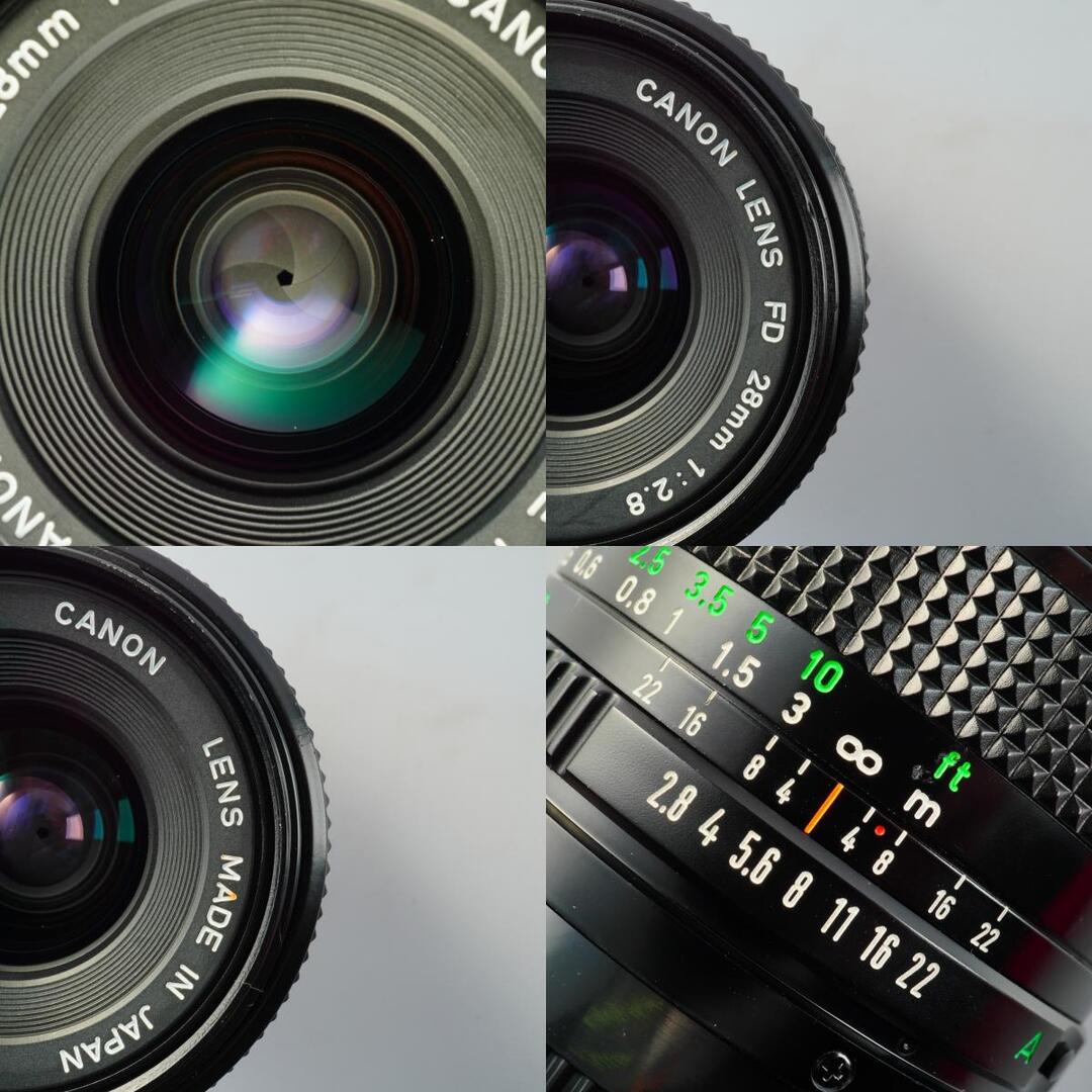 Canon New FD NFD 28mm f2.8 - Filem.sg