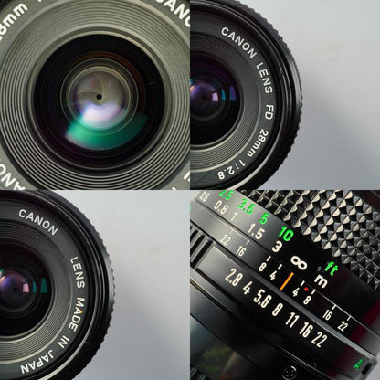 Canon New FD NFD 28mm f2.8 - Filem.sg