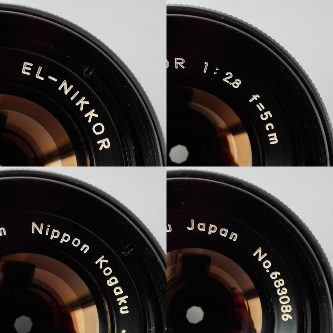 Nikon EL Nikkor 5cm 50mm f2.8 PAT PEND - Filem.sg