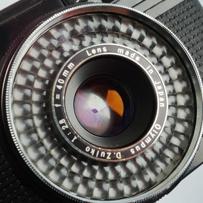 CLA’d Olympus TRIP 35 40mm f2.8 Black - Filem.sg