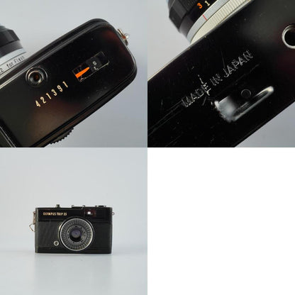 CLA’d Olympus TRIP 35 40mm f2.8 Black - Filem.sg