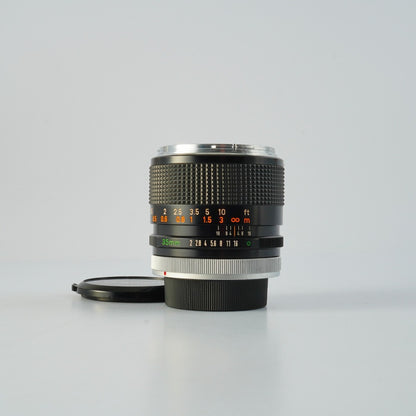 Canon FD 35mm f2 Concave "O" - Filem.sg