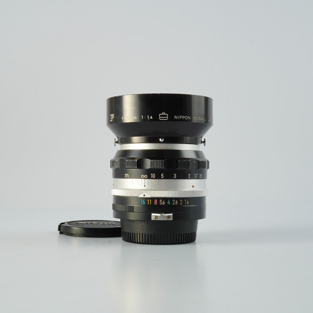 Nikon Ai Nikkor-S Auto 5.8cm 58mm f1.4 PAT PEND - Filem.sg