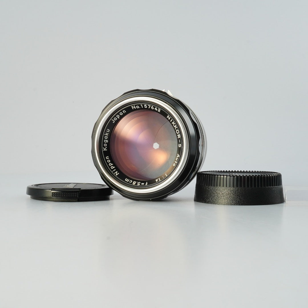 Nikon Ai Nikkor-S Auto 5.8cm 58mm f1.4 PAT PEND - Filem.sg