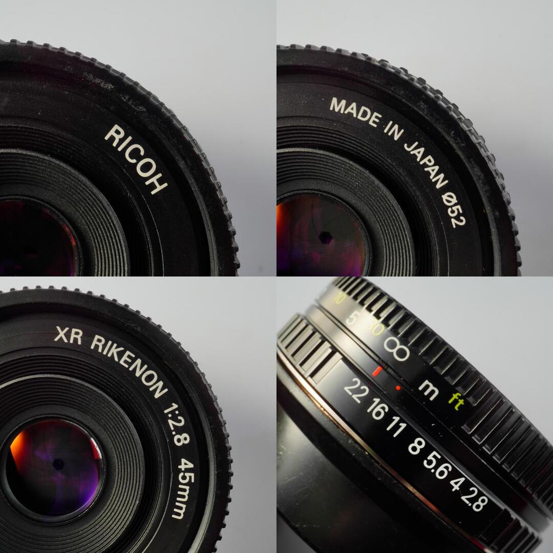 Ricoh XR RIKENON 45mm f2.8 Pentax K - Filem.sg