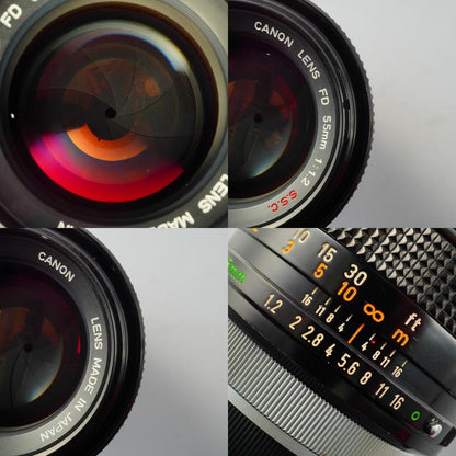 Canon FD 55mm f1.2 S.S.C "O"Mark - Filem.sg