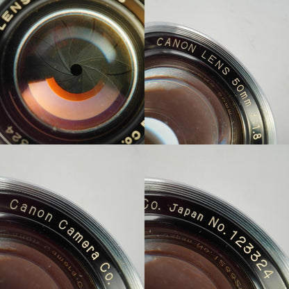 Canon 50mm f1.8 For L39 - Filem.sg