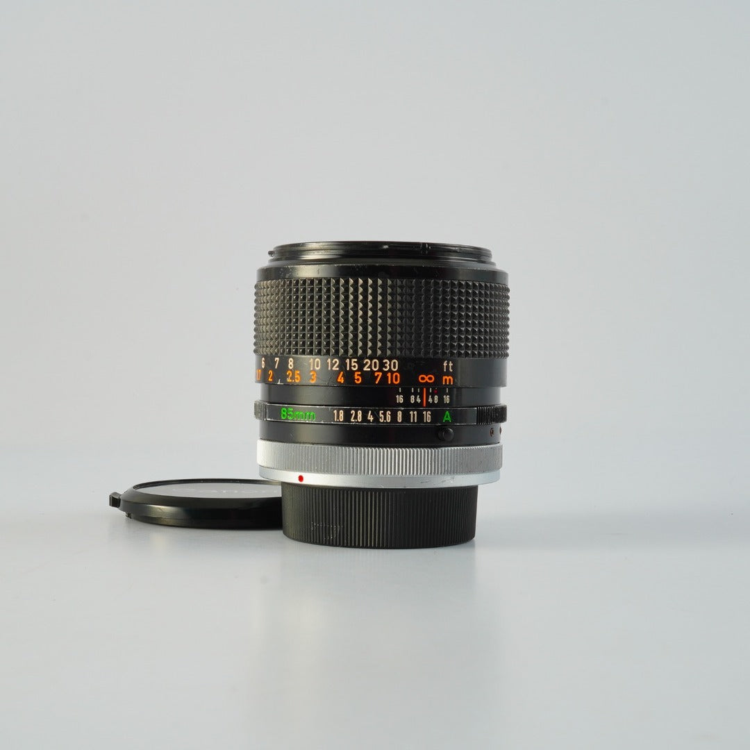 Canon FD 85mm f1.8 S.S.C. - Filem.sg