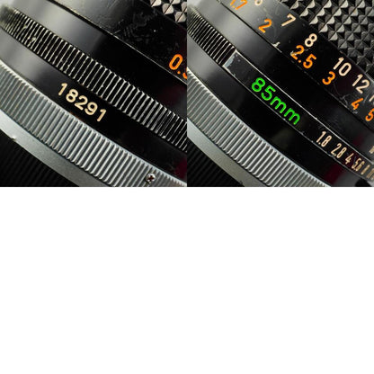 Canon FD 85mm f1.8 S.S.C. - Filem.sg