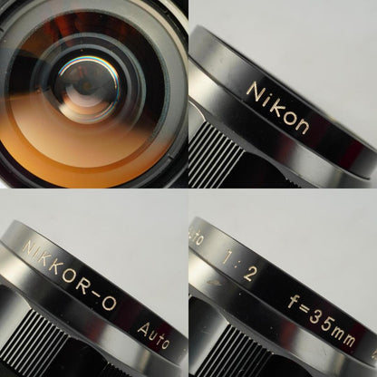 Nikon Ai Nikkor-O Auto 35mm f2 - Filem.sg
