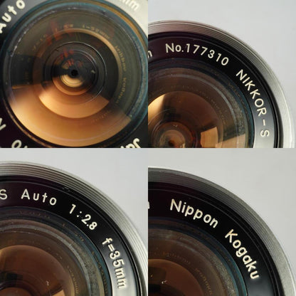 Nikon Ai NIKKOR-S Auto 35mm f2.8 - Filem.sg