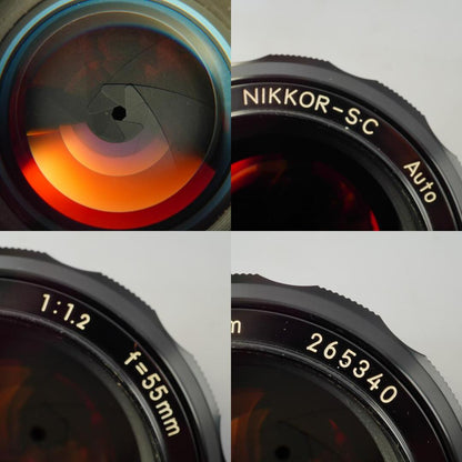 Nikon Ai Nikkor-S.C Auto 55mm f1.2 - Filem.sg