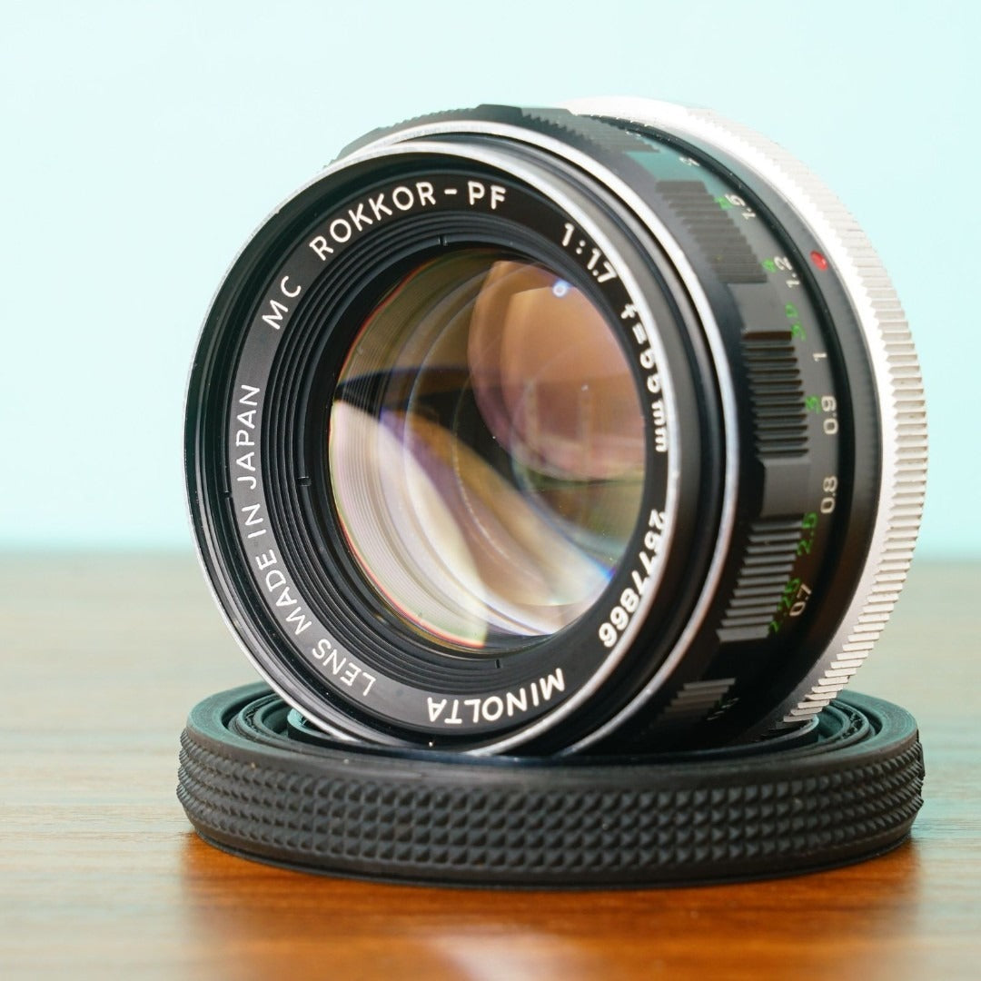 Minolta MC ROKKOR-PF 55mm f1.7 - Filem.sg