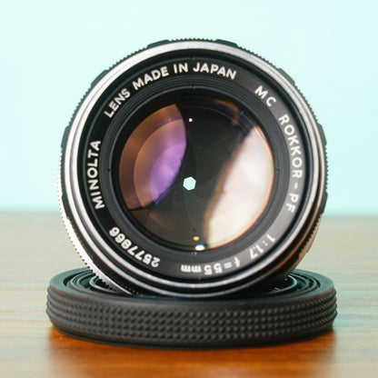 Minolta MC ROKKOR-PF 55mm f1.7 - Filem.sg