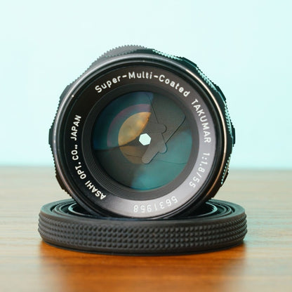 Super Multi Coated Takumar 55mm f1.8 - Filem.sg
