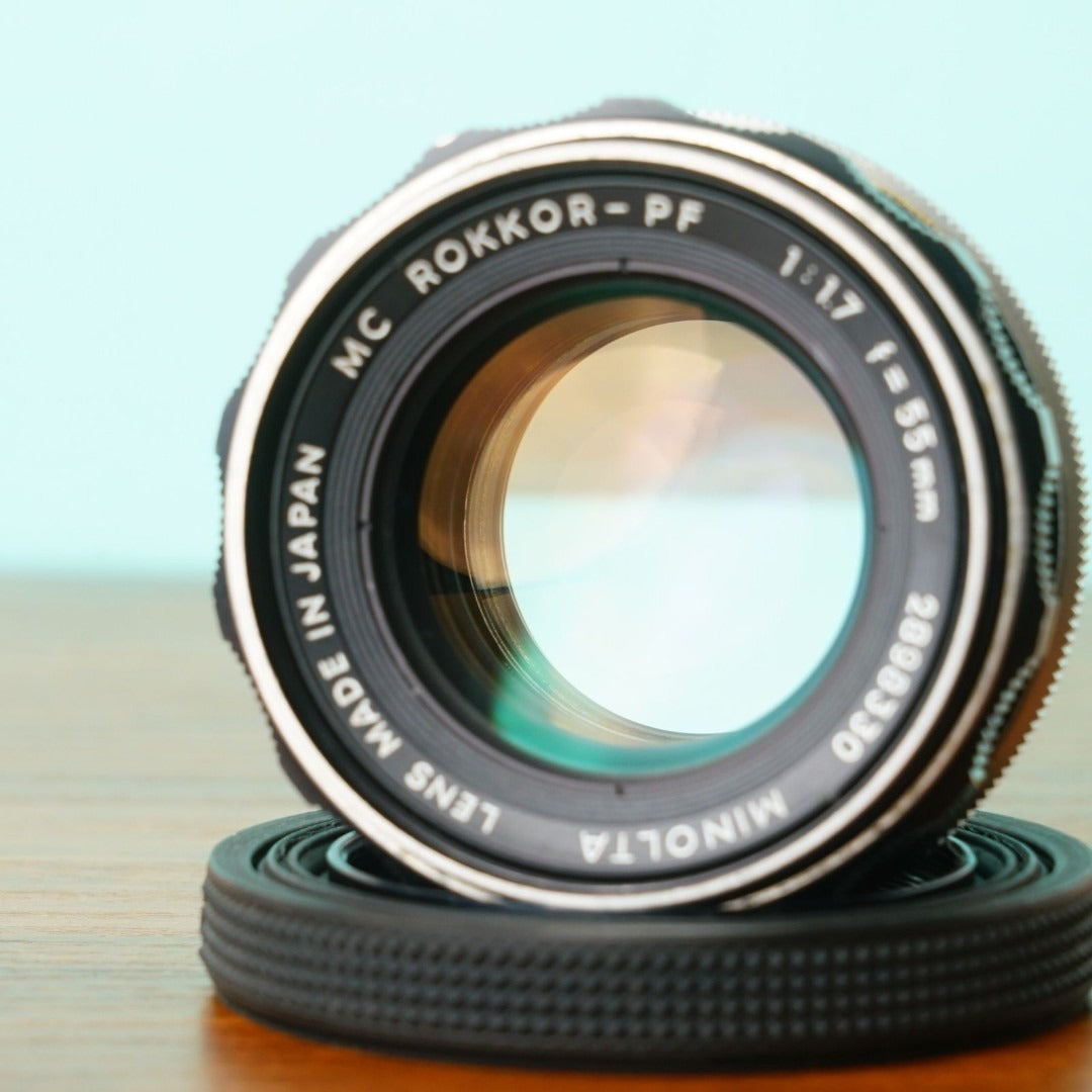 Minolta MC ROKKOR-PF 55mm f1.7 - Filem.sg