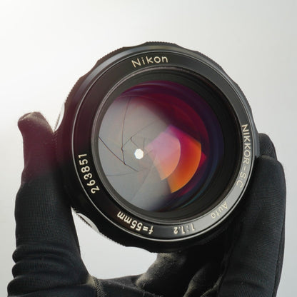 Nikon Ai Nikkor-S.C Auto 55mm f1.2 - Filem.sg