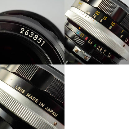 Nikon Ai Nikkor-S.C Auto 55mm f1.2 - Filem.sg