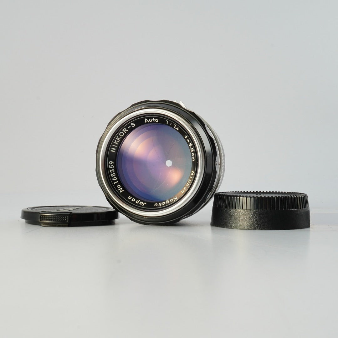 Nikon Ai Nikkor-S Auto 5.8cm 58mm f1.4 PAT PEND - Filem.sg
