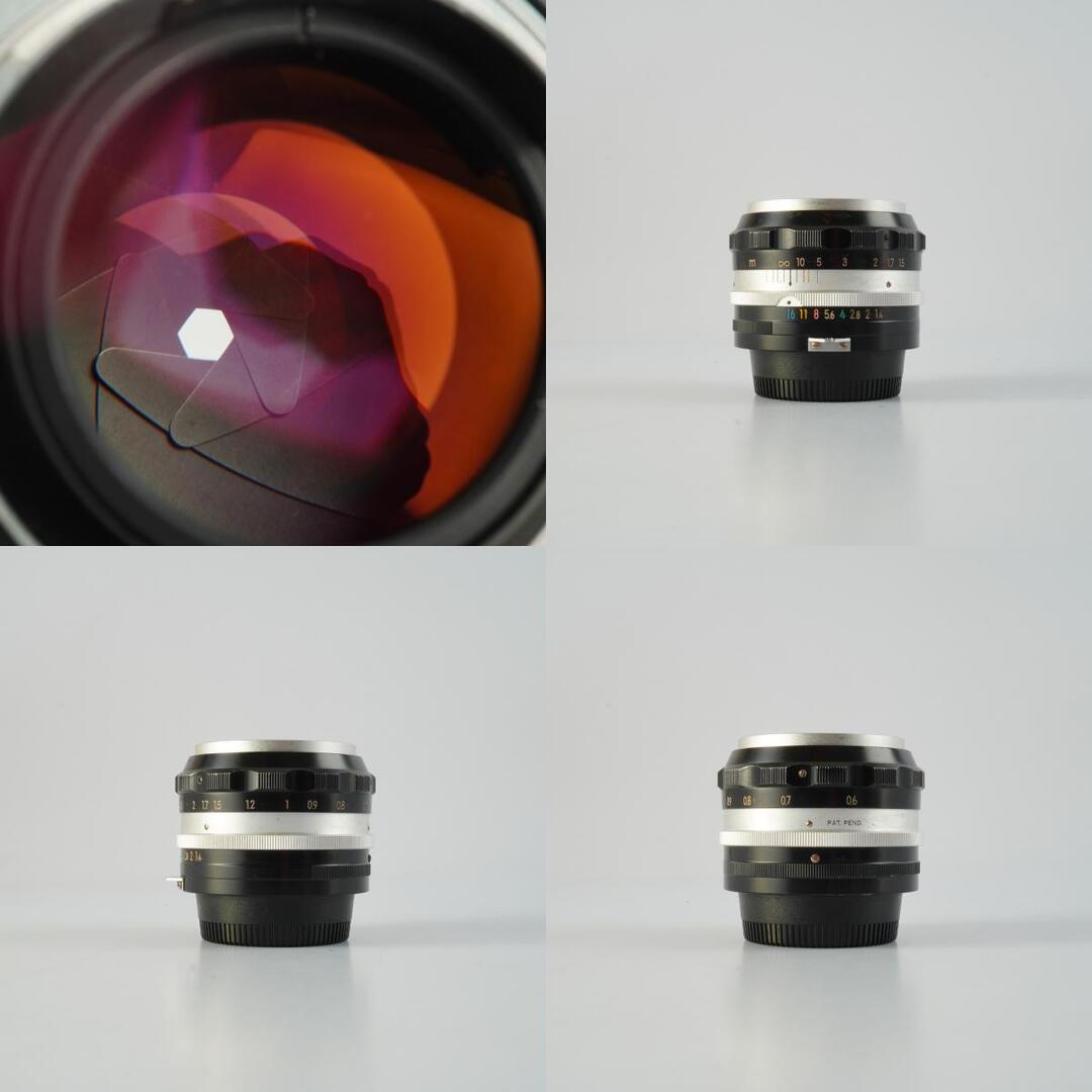 Nikon Ai Nikkor-S Auto 5.8cm 58mm f1.4 PAT PEND - Filem.sg