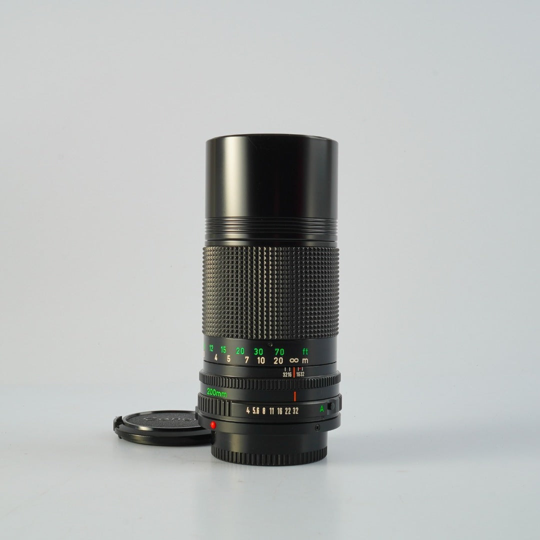 Canon FD 200mm f4 - Filem.sg