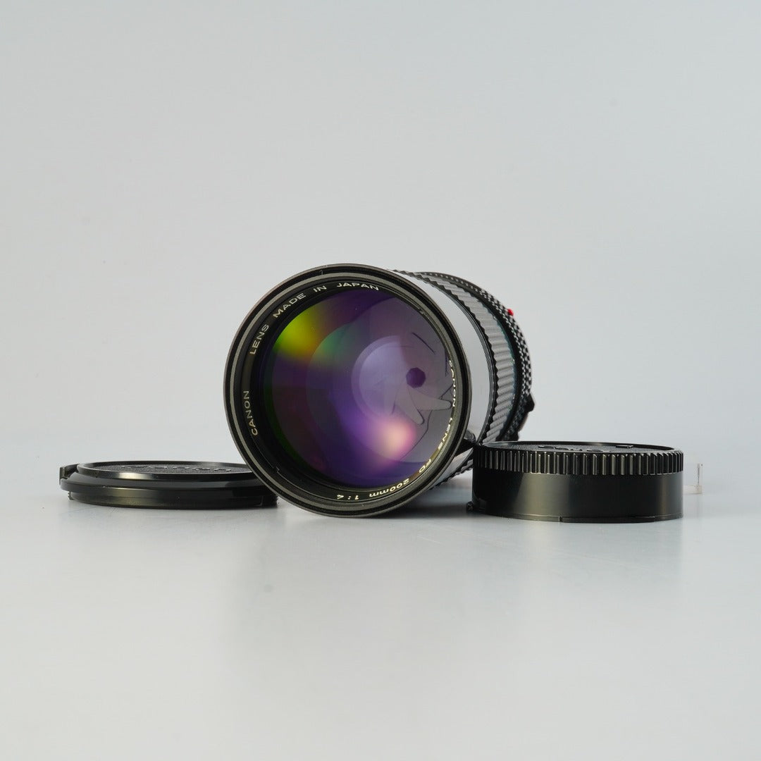 Canon FD 200mm f4 - Filem.sg