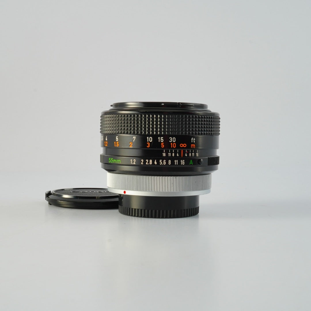 Canon FD 55mm f1.2 S.S.C. - Filem.sg