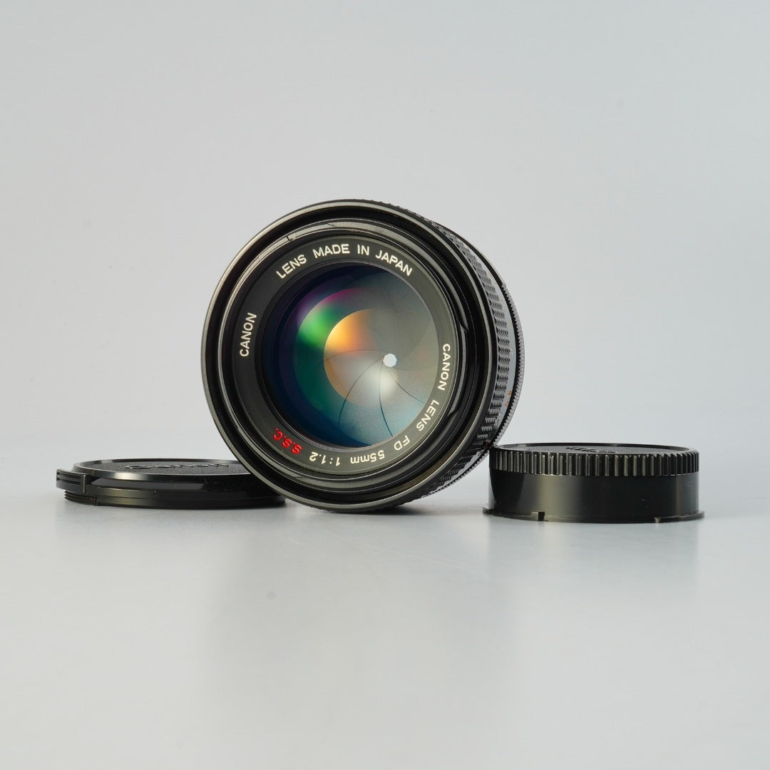 Canon FD 55mm f1.2 S.S.C. - Filem.sg