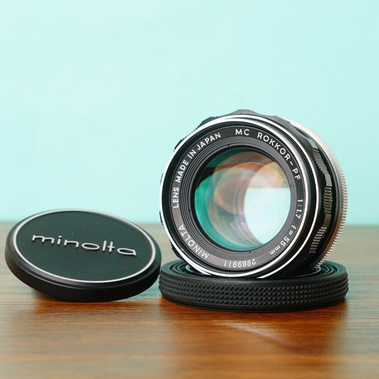 Minolta MC ROKKOR-PF 55mm f1.7 - Filem.sg