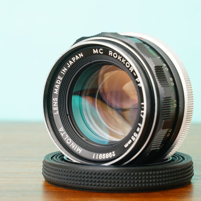 Minolta MC ROKKOR-PF 55mm f1.7 - Filem.sg